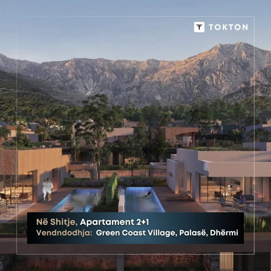 Dhermi - Palase, shitet apartament 2+1 Kati 4, 131 m² 378.479 € (Dhermi)