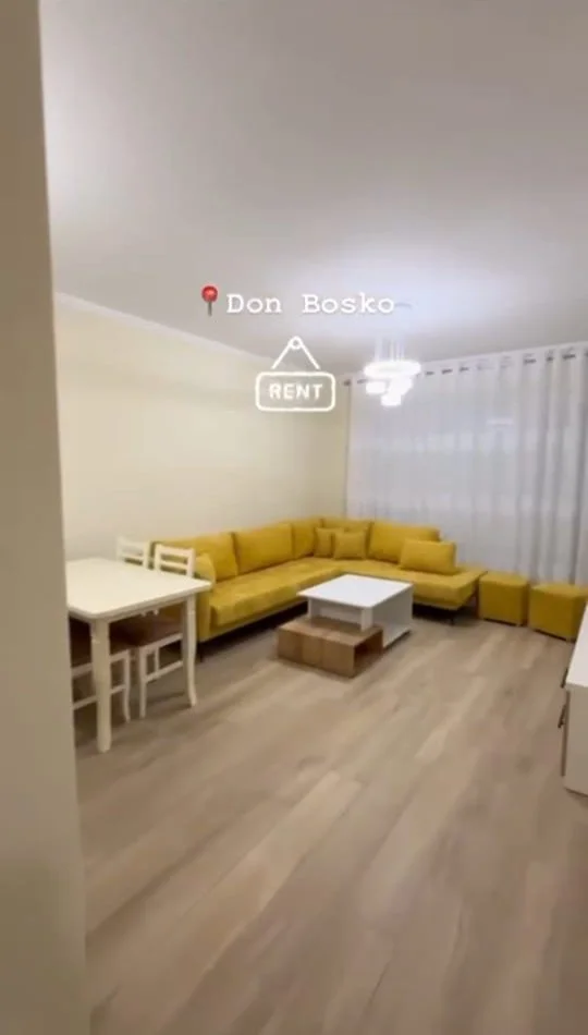 Tirane, jepet me qera apartament 2+1+Ballkon Kati 8, 100 m² 700 € (Rruga Don Bosko)