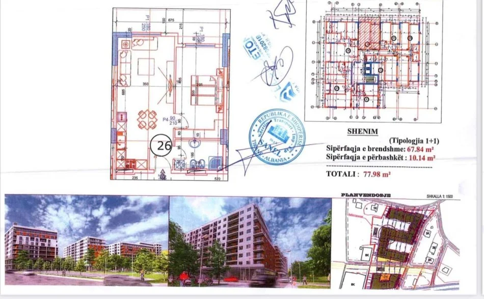 Shitet : 1+1 📍Paskuqan - Res Space City (150m nga Unaza E Madhe) || €78,900€ - Sp.78m²