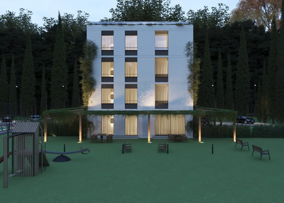 Shitet: 1+1 Himarë 📍 (110,000 €) Sip: 46 m² & 1 post parkimi 🟢  Ne Perfundim Suvatimesh & Sistem Kapot (5 min larg Detit) 🌊