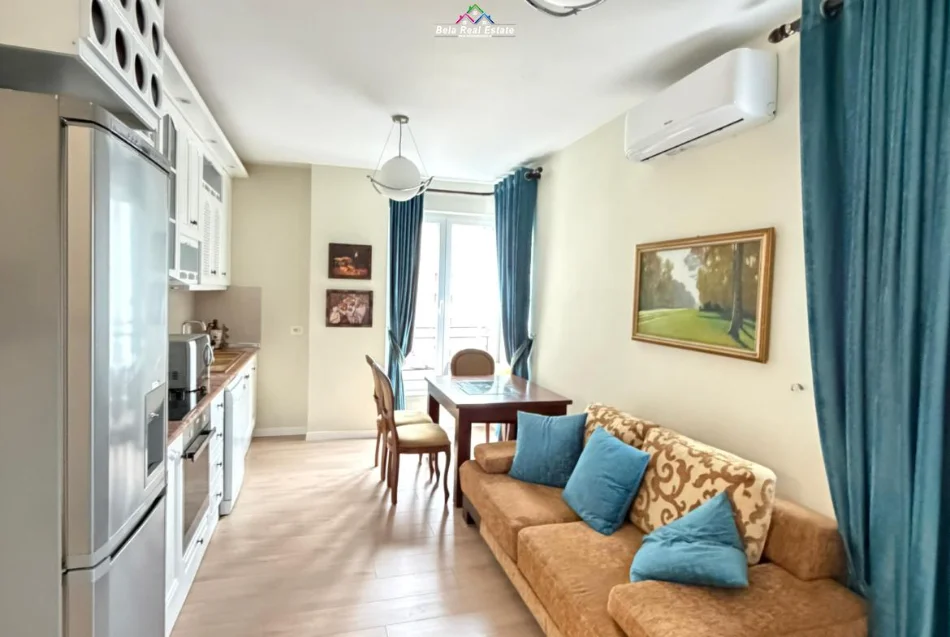 Tirane, jepet me qera apartament 1+1+Ballkon Kati 6, 65 m² 670 € (rezidenca lion park 1)