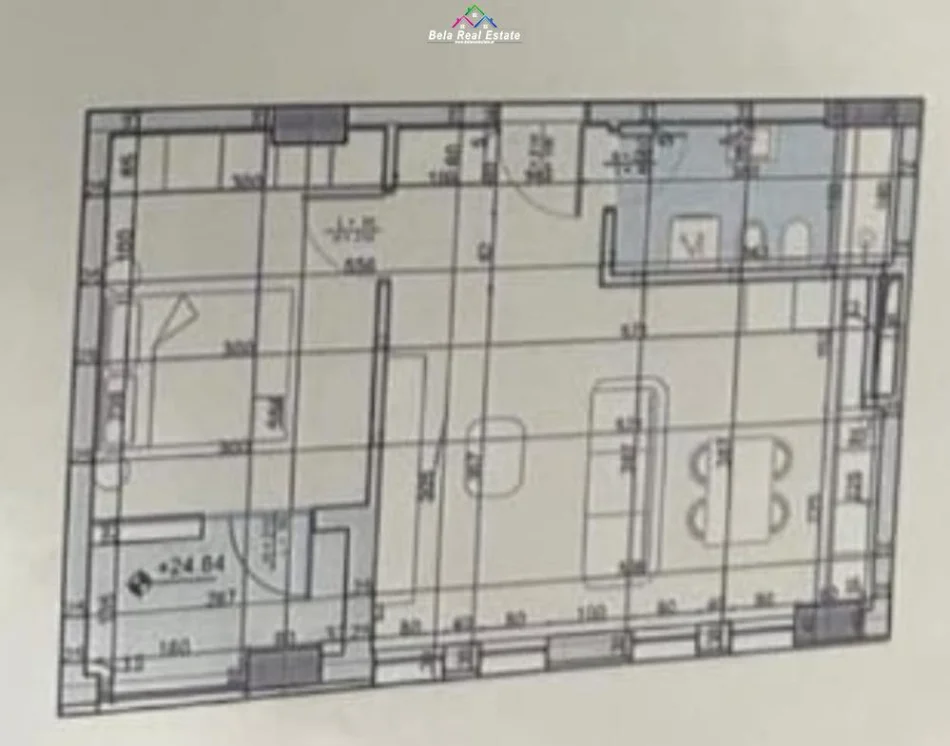 Tirane, shes apartament 1+1+Ballkon Kati 7, 68 m² 105.300 € (Luigj Benusi)