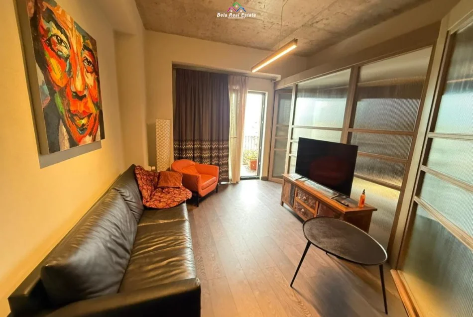 Tirane, jepet me qera apartament 1+1+Ballkon Kati 9, 75 m² 1.000 € (rruga e kavajes)