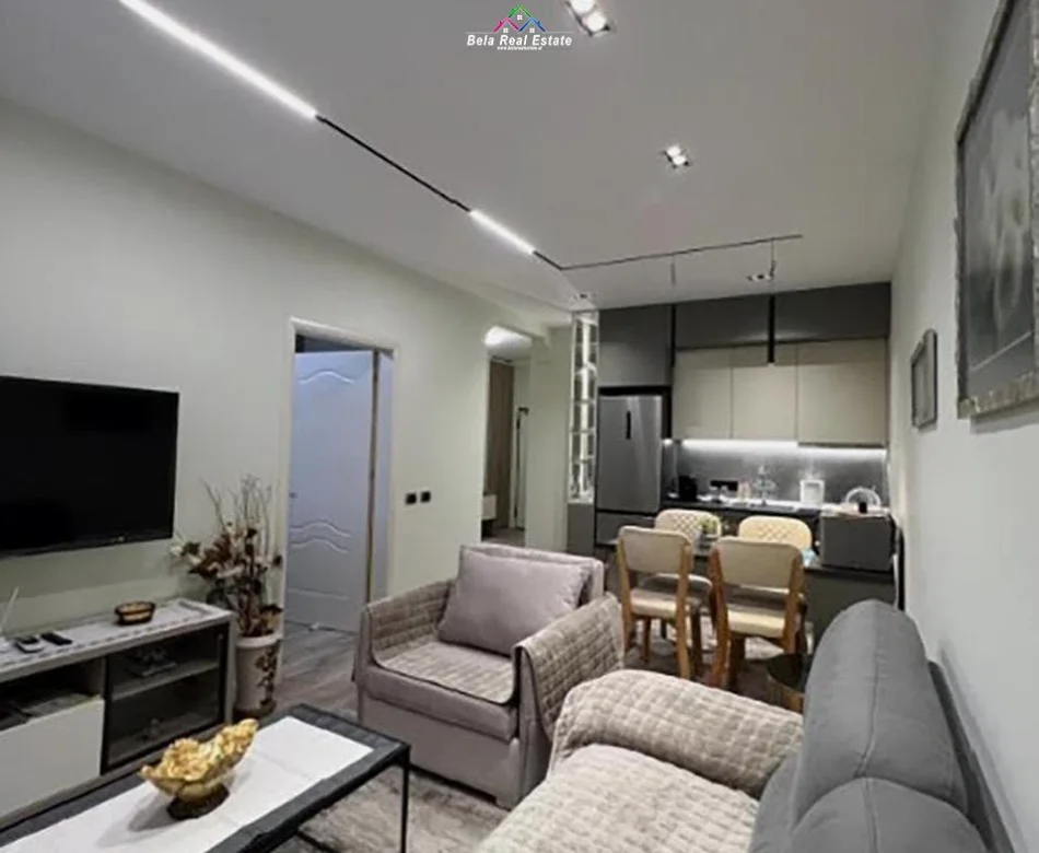 Tirane, jepet me qera apartament 1+1+Ballkon Kati 11, 65 m² 870 € (qender)