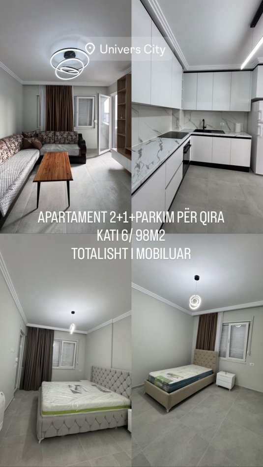 Apartament 2+1 Kati 6, 98 m² 500 € (Univers City)