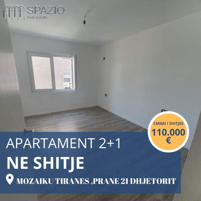 Tirane, shitet apartament 2+1+BLK Kati 4, 75 m² 110.000 Euro