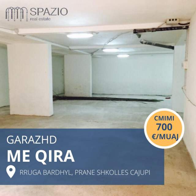 Tirane, jepet me qera garazh Kati -1, 240 m² 700 Euro (Rruga ''Bardhyl'')