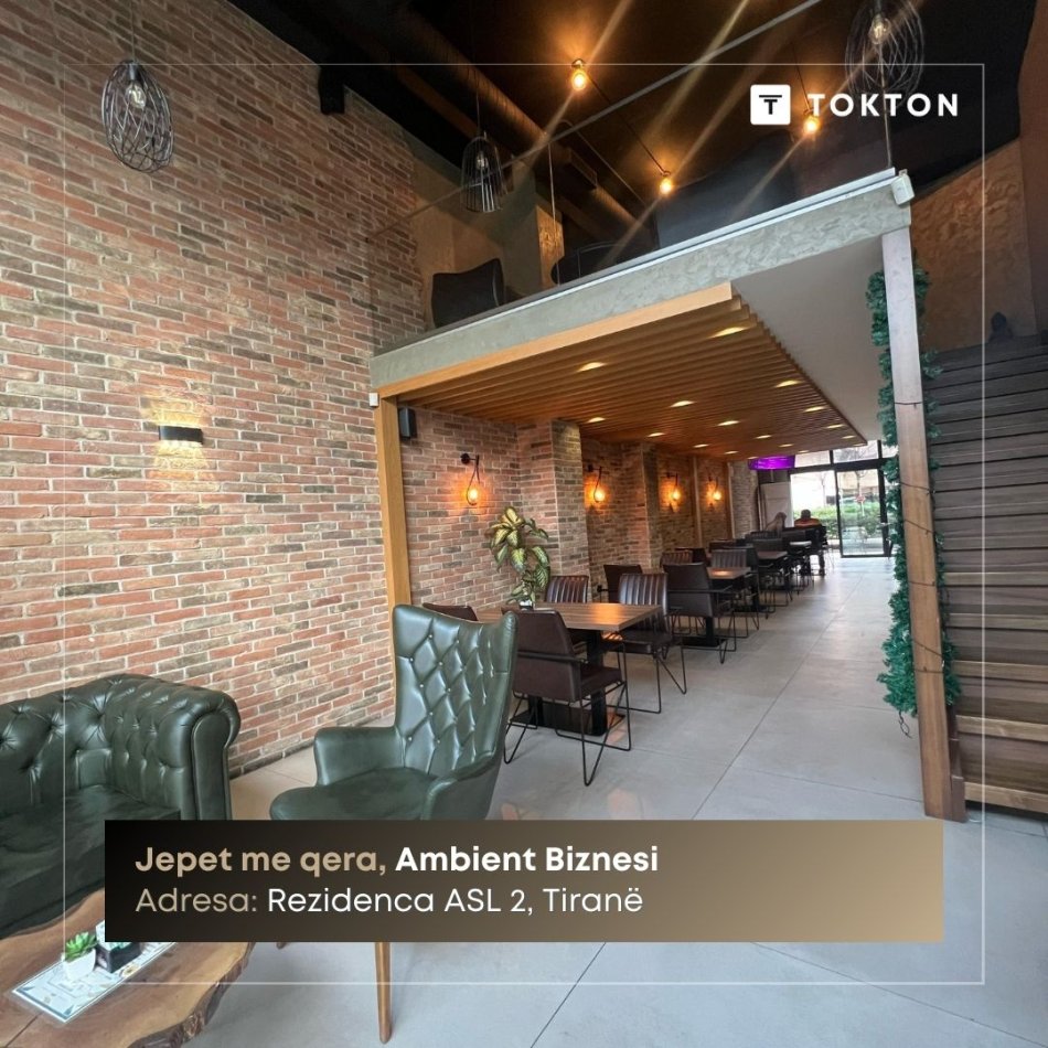 Tirane, jepet me qera ambjent biznesi Kati 0, 140 m² 1.400 € (Rezidenca ASL 1, Oxhaku, Tiranë, TT 1849)