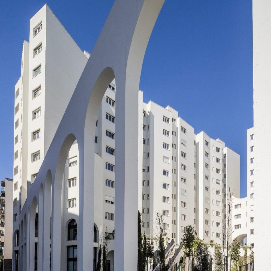 Tirane, jepet me qera apartament 1+1+Ballkon Kati 7, 65 m² 450 € (River Residence-Orion Construction)