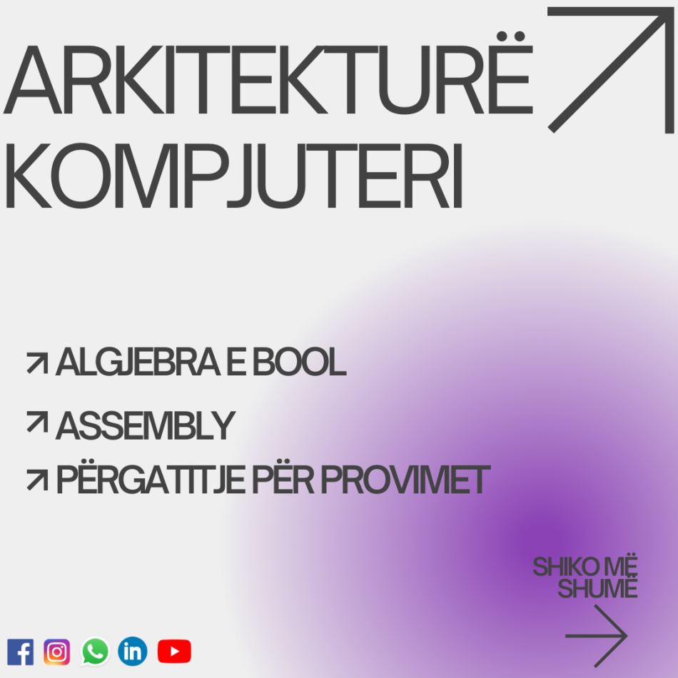 Arkitekturë Kompjuteri për Studentët e Universiteteve!