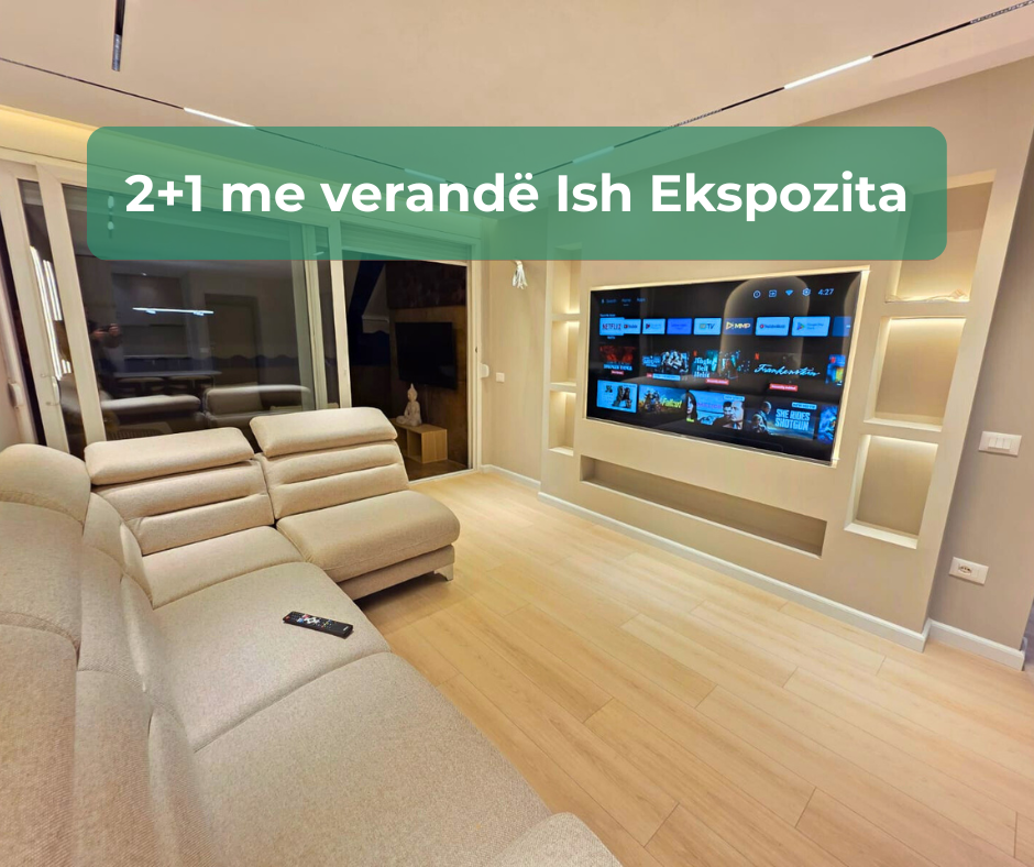 Tirane, shes apartament 2+1 Kati 8, 112 m² 320.000 € (Ish-Ekspozita)