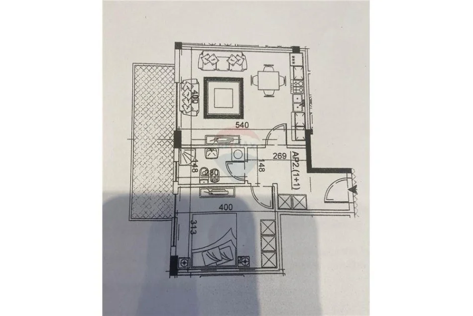 Tirane, shitet apartament 1+1 , 71 m² 75.000 € (Rruga Shefqet Kukaj - Fresku)