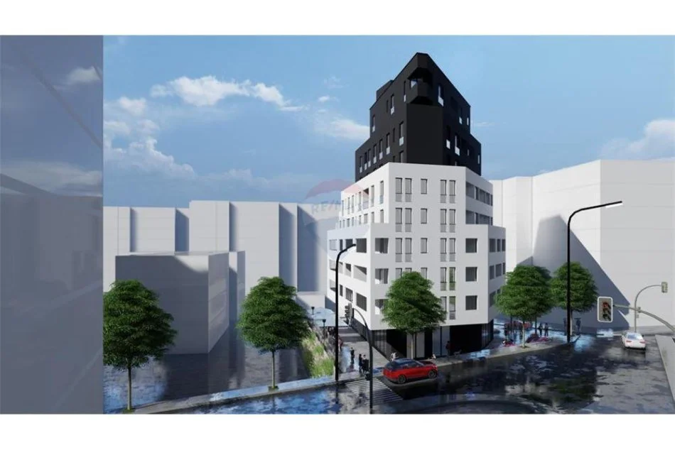 Tirane, shitet apartament 1+1 Kati 8, 147 m² 138.000 € (Shkolla E Bashkuar - Rruga e Dibrës)