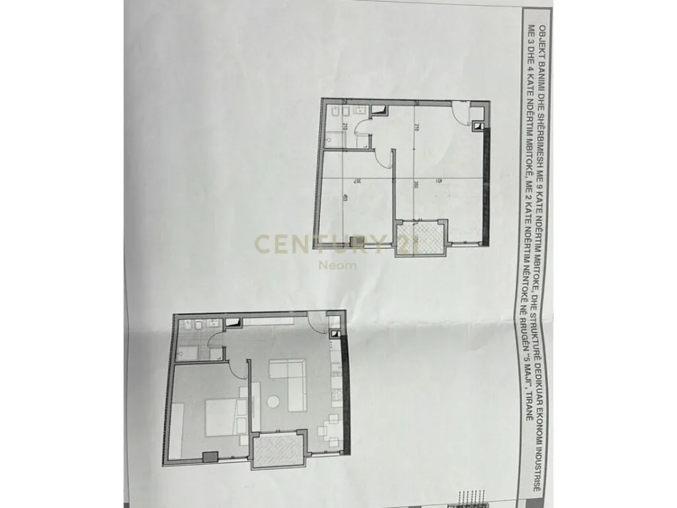 Tirane, shitet apartament 1+1 Kati 5, 73 m² 100.000 € (5 Maji)