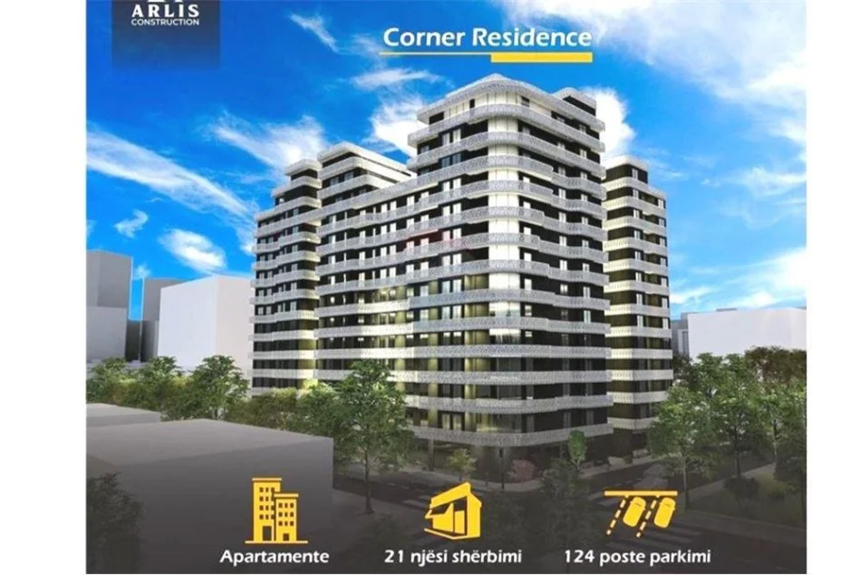 Tirane, shitet apartament 1+1 , 78 m² 150.000 € (Muhedin Llagani - Vasil Shanto)