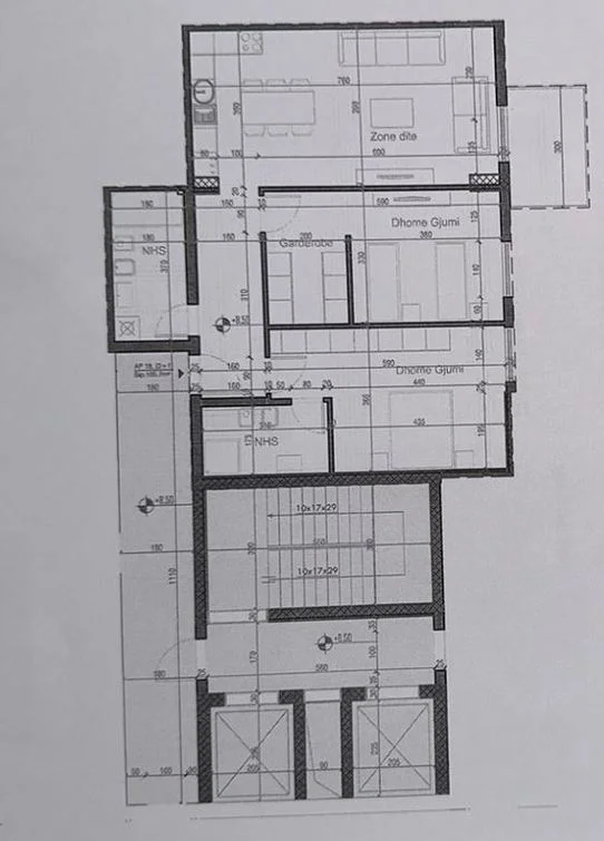 Në Shitje Tre  Apartamente 2+1+2 tek Rezidenca 'Porta Tirana e Re' 1300 €/m²!