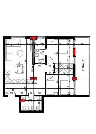 Shitet apartament 2+1+2 në Paskuqan 87,000€!