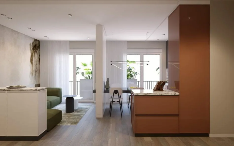 Tirane, jepet me qera apartament 2+1 , 100 m² 450 € (Rruga 5 Maji - Lagjia e Re)