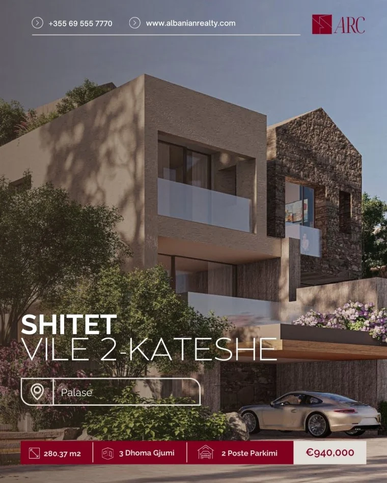 Shitet Vilë 2-Kateshe Luksoze Në Zemër Të Green Coast Village