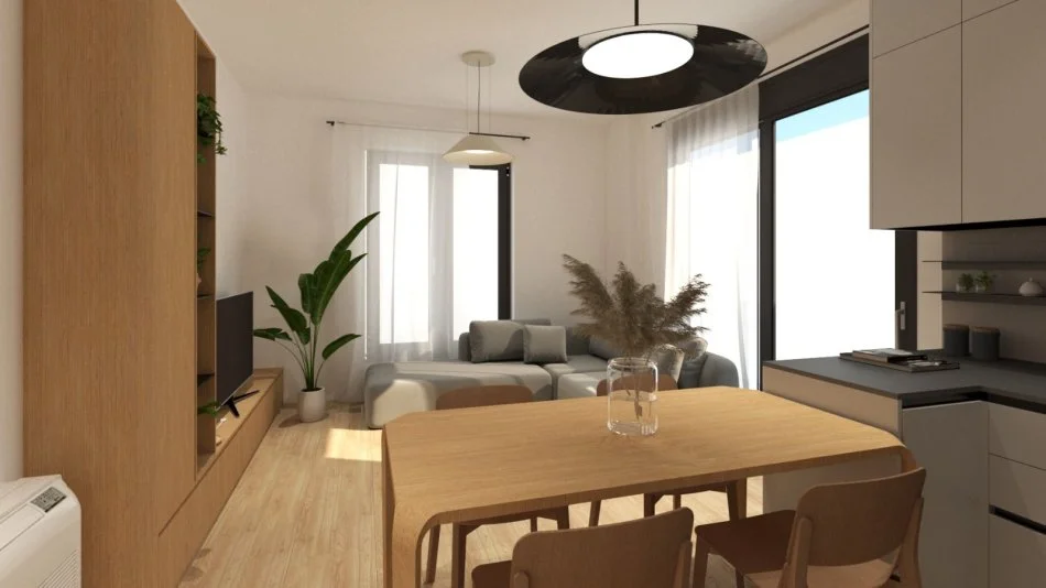 Tirane, jepet me qera apartament 2+1 Kati 4, 100 m² 1.200 € (Rruga e Kosovareve)