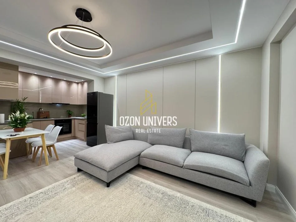 Tirane, jepet me qera apartament 1+1 Kati 0, 80 m² 60,000 lekë/muaj (Rezidenca Kodra e Diellit 2 )