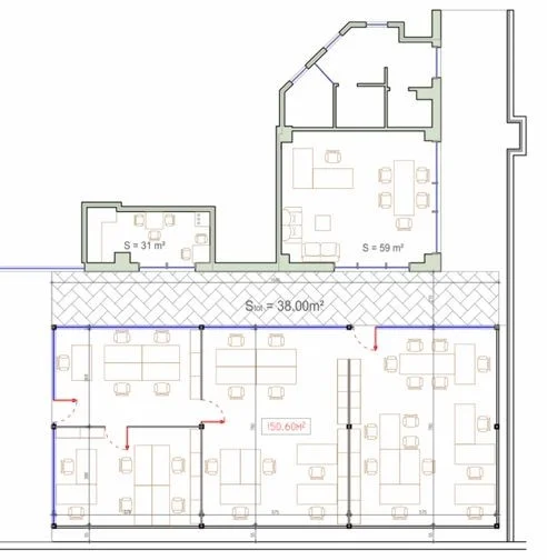 Tirane, jepet me qera ambjent biznesi Kati 0, 320 m² 4.000 € (janos hunyadi)