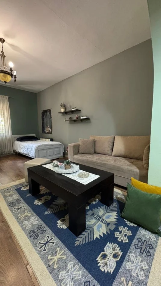 Tirane, jepet me qera apartament 1+1 Kati 1, 45 m² 450 € (Zogu i Zi)