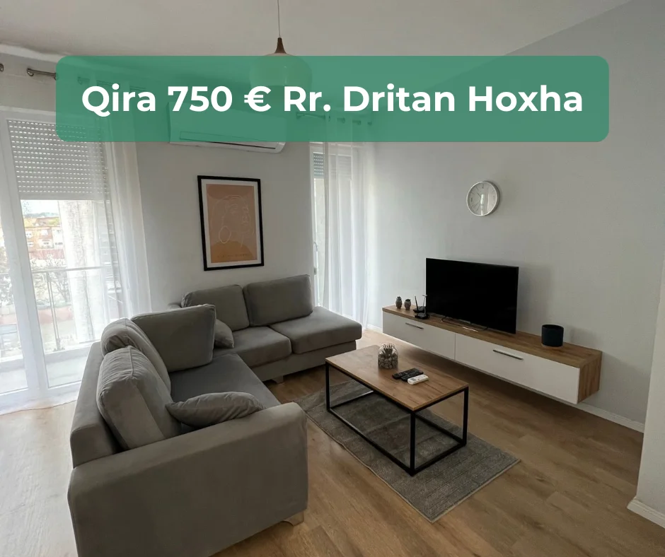 Tirane, jepet me qera apartament 2+1 Kati 3, 750 € (Rr. Dritan Hoxha (Aura))