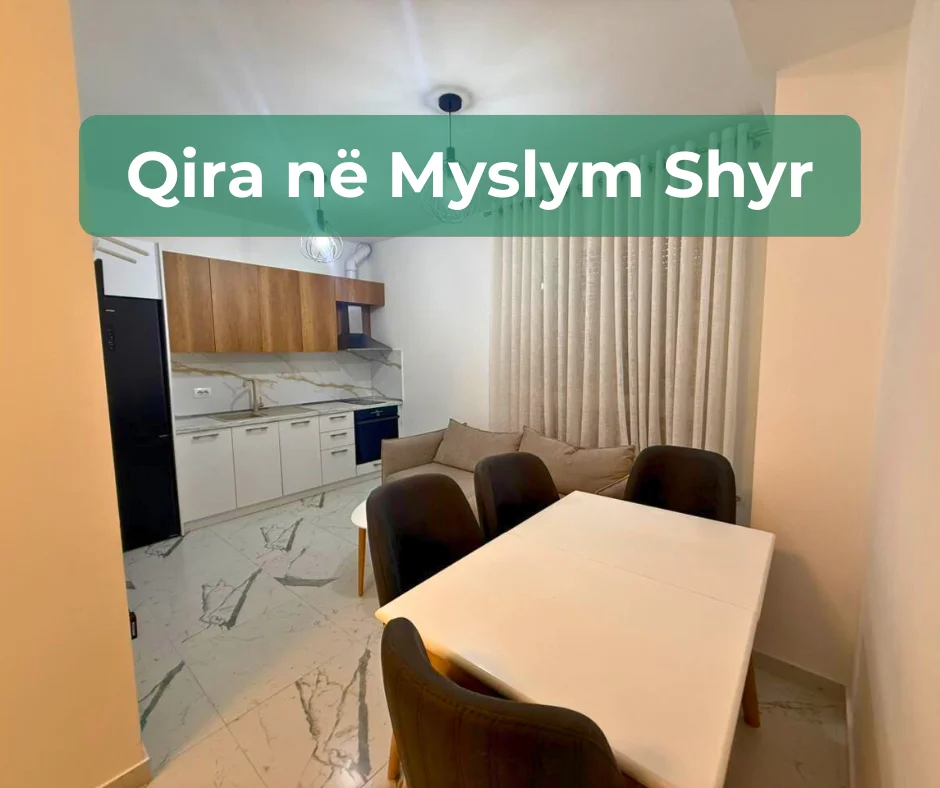 Tirane, jepet me qera apartament 2+1 Kati 4, 75 m² 800 € (Myslym Shyr)