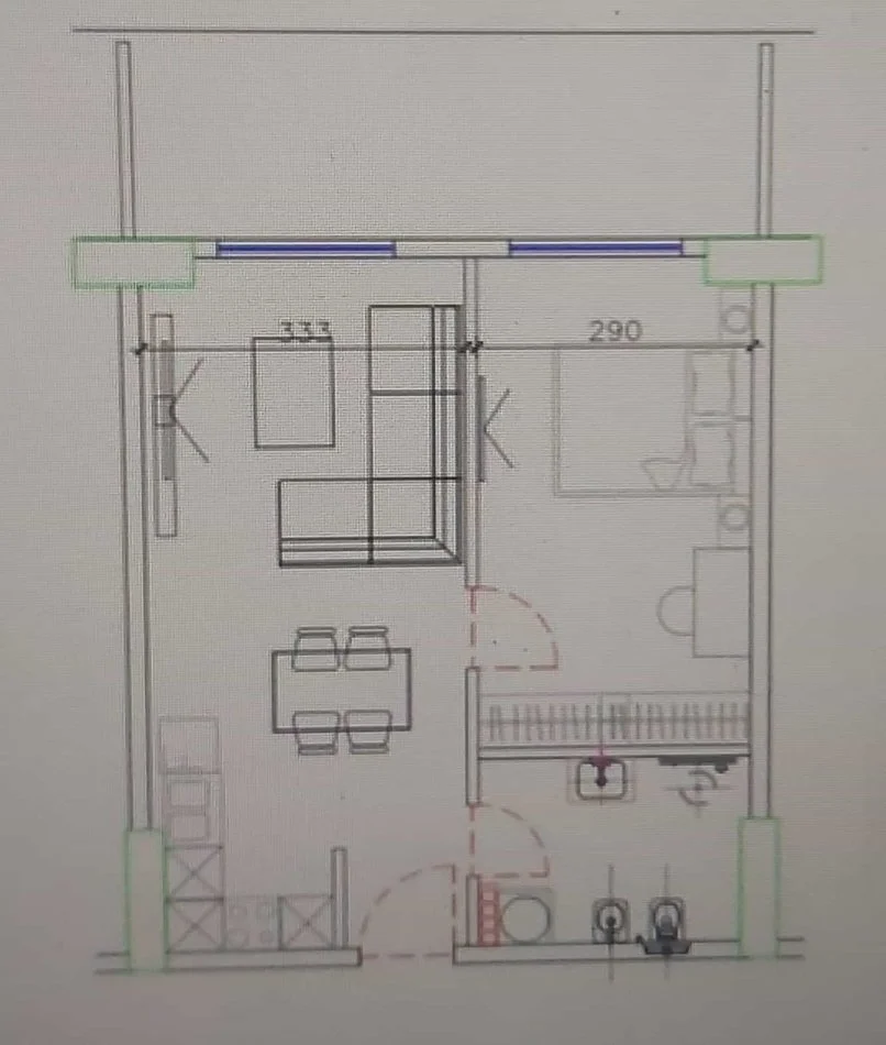 Shengjin, shes apartament 1+1 Kati 6, 79 m² 79.240 € (Shengjin)