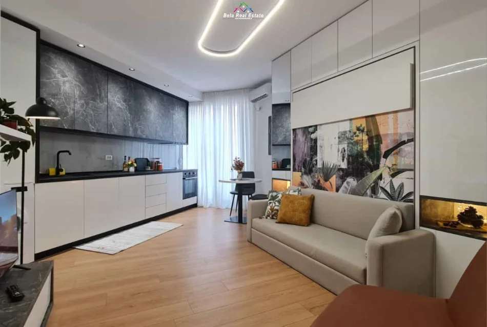 Tirane, shitet garsonier 1+1 , 35 m² 80.000 € (Big market tek mbi kalimi)