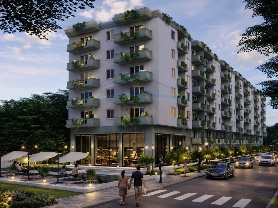 Qerret, shitet apartament 1+1 Kati 1, 68 m² 81.048 € (Rezidenca "Erdiar")