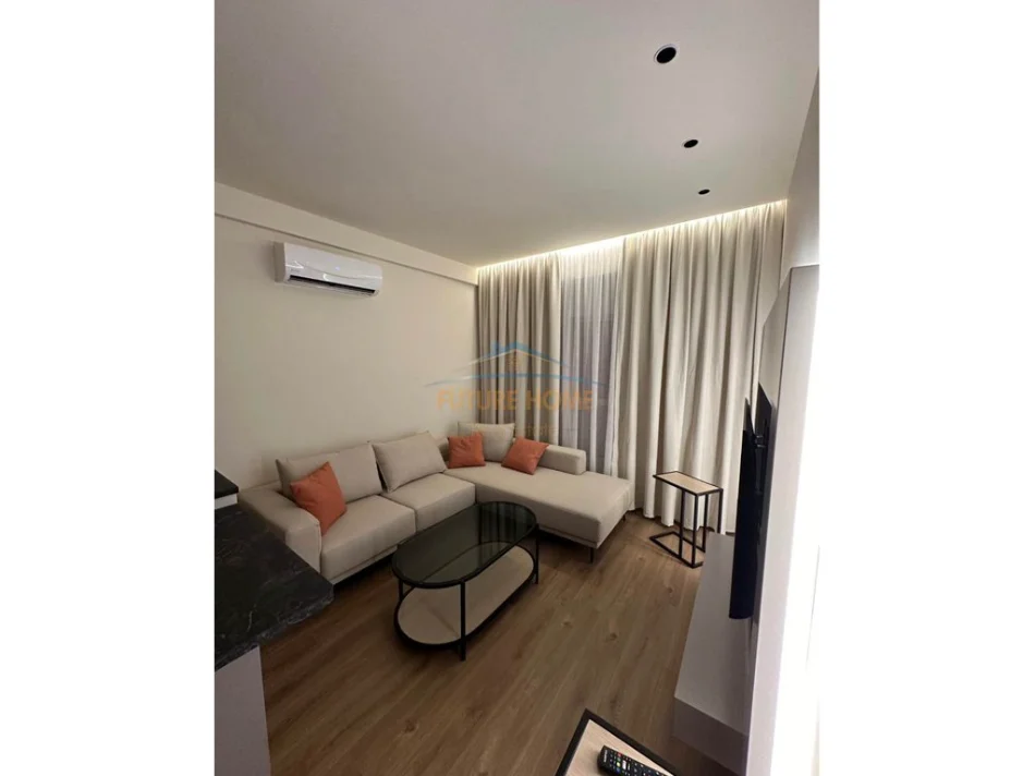 Tirane, jepet me qera apartament 1+1 Kati 7, 53 m² 470 € (Rezidencen Kaimi, Alidemi)