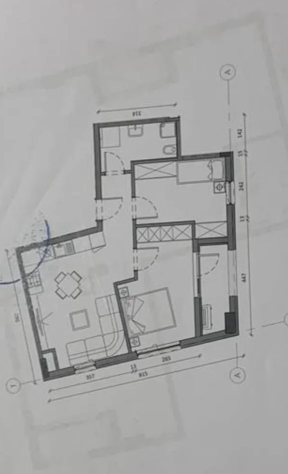 Tirane, shes apartament 2+1 Kati 7, 74 m² 129.920 € (Rruga Pasho Hysa)