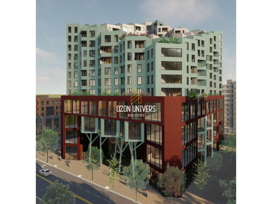 Tirane, shitet apartament 2+1+Ballkon Kati 9, 96 m² 168.700 € (Colonnade Residence, Rruga Dritan Hoxha)