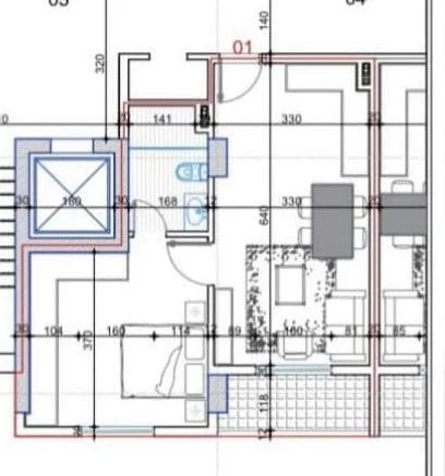 Tirane, shes apartament 1+1 Kati 2, 56 m² 63.000 € (Paskuqan)