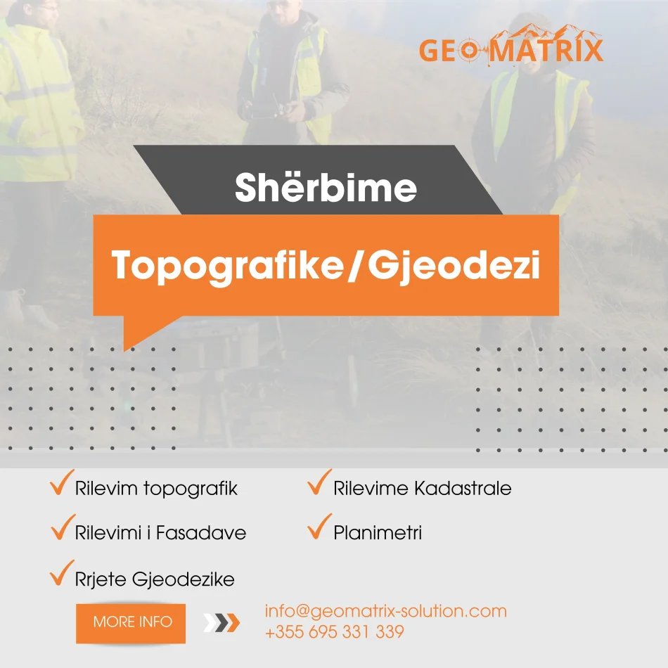 Tirane, ofroj Rilevim Topografik