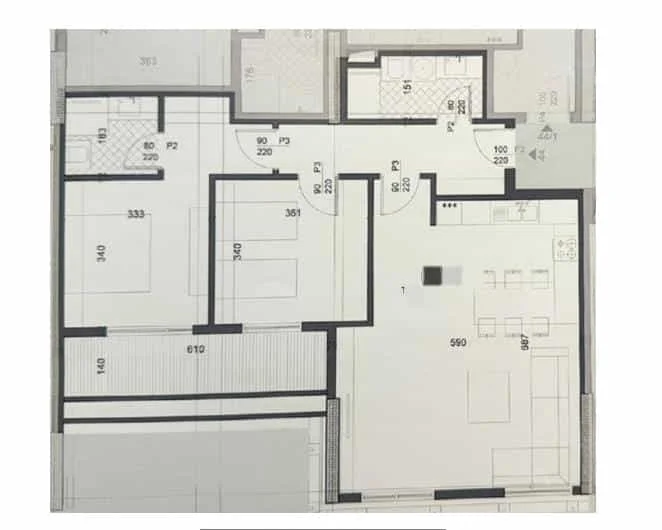 Tirane, shes apartament 2+1 Kati 12, 130 m² 328.000 € (Rruga Muhamet Gjollesha)