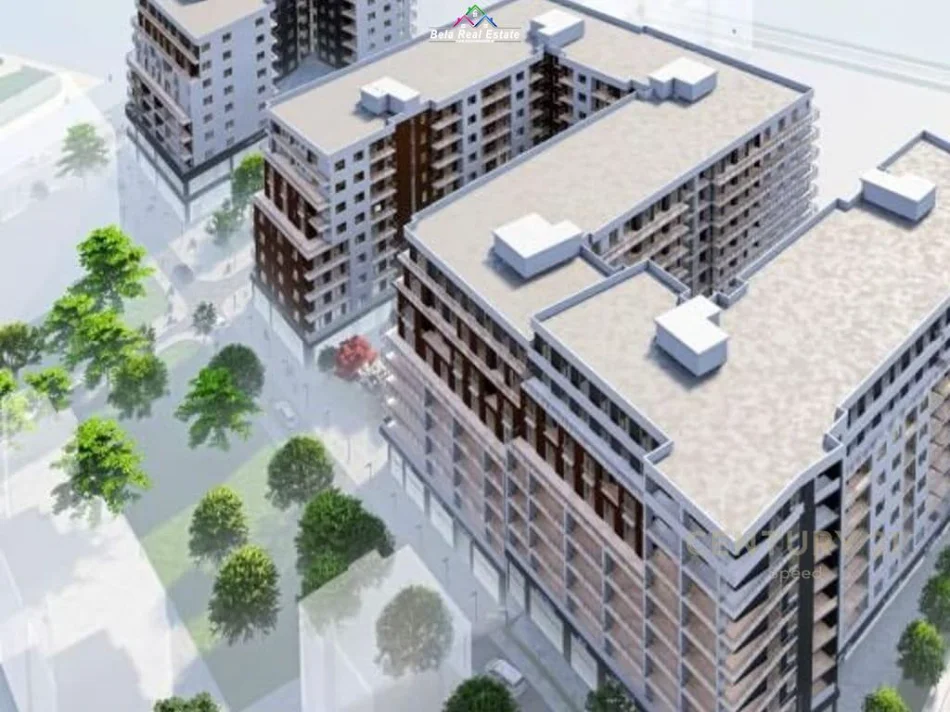 Tirane, shes apartament 1+1 Kati 3, 69 m² 83.100 € (Rruga Azem Galica)