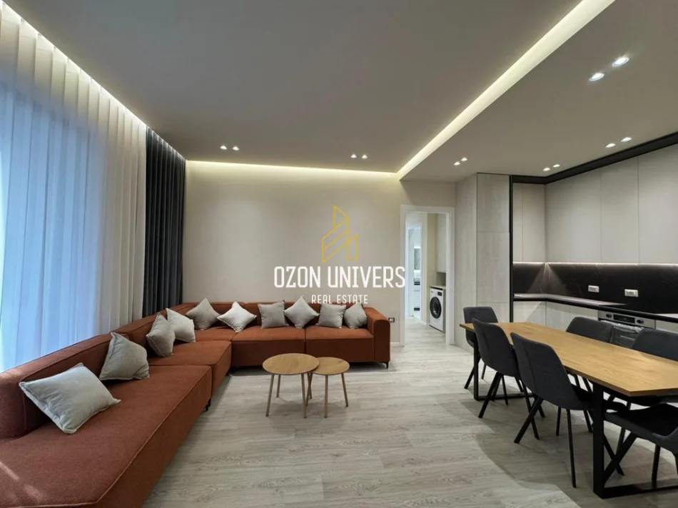Tirane, jepet me qera apartament 2+1+Ballkon Kati 8, 114 m² 1.500 € (Kompleksi Delijorgji, Rruga e Kavajës)