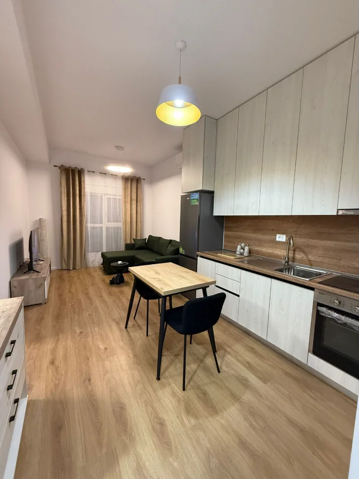 Tirane, jepet me qera apartament 1+1 , 50 m² 400 € (Ali Demi)