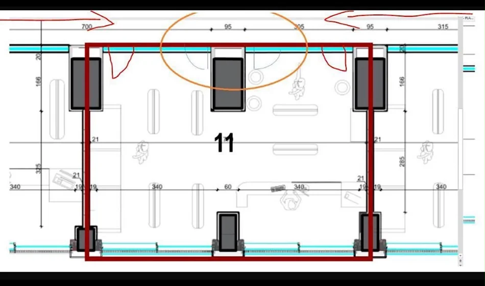 Tirane, jepet me qera ambjent biznesi Kati 1, 77 m² 5.300 €
