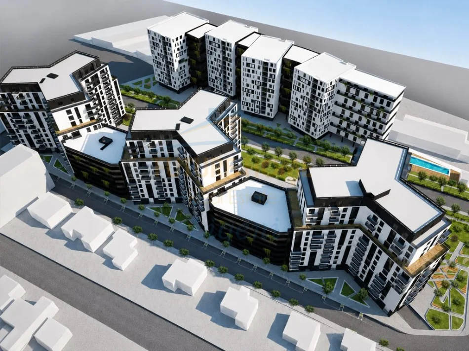 Tirane, shitet apartament 1+1 , 76 m² 133.800 € (Garden Residence Turdiu)