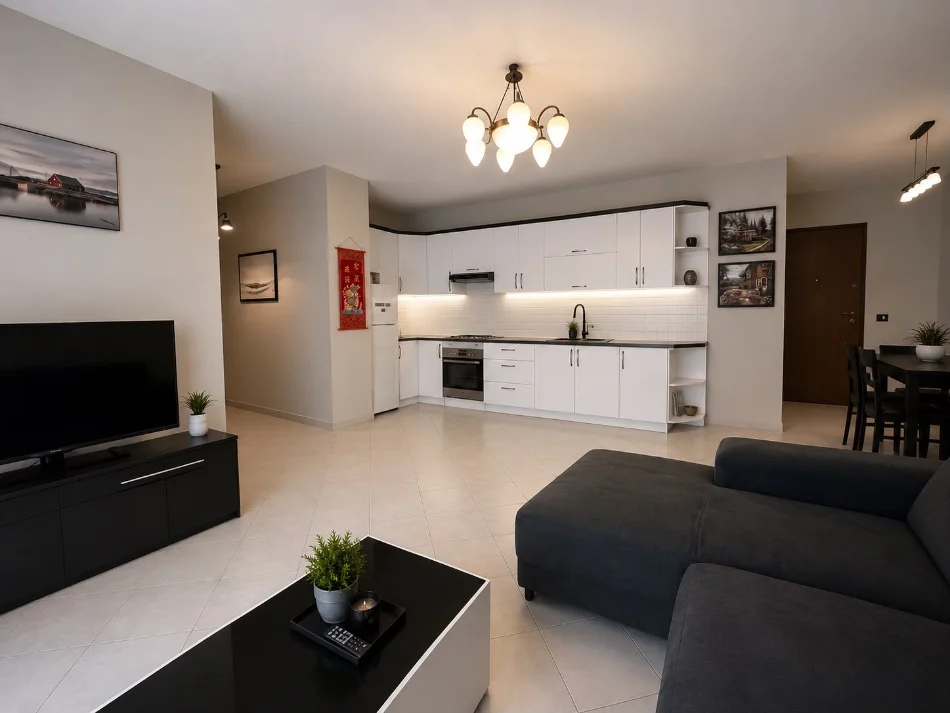 Tirane, jepet me qera apartament 2+1 , 85 m² 500 € 