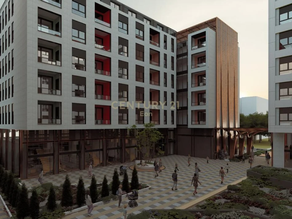 Durres, shes apartament 1+1 Kati 5, 68 m² 96.000 € (Golem)