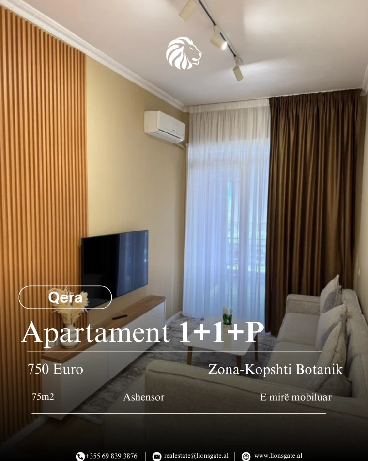 Tirane, jap me qera apartament 1+1+Aneks+Ballkon , 750 € 