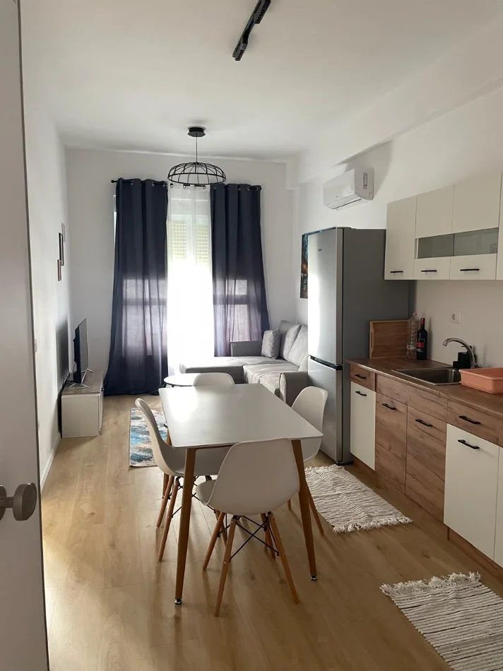 Tirane, jepet me qera apartament 1+1 , 50 m² 380 € (Ali Demi)