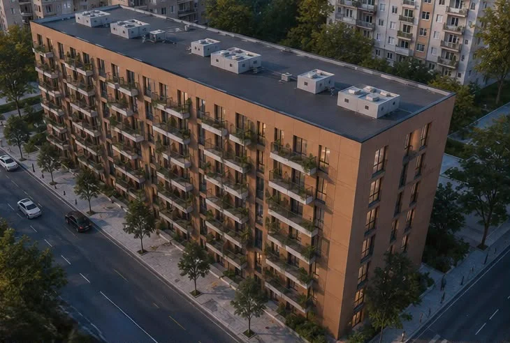 Tirane, jepet me qera apartament 1+1 , 63 m² 52.000 € 