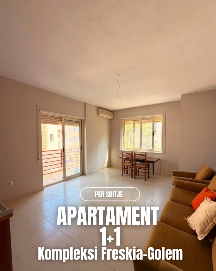 Durres, shes apartament 1+1+Ballkon Kati 4, 82.000 € 