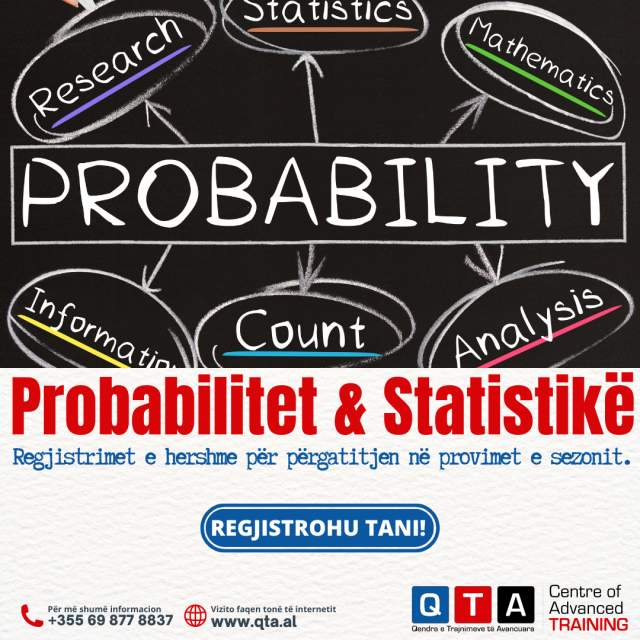 QTA - Kurse për Algjebër, Calculus, Probabilitet & Statistikë, Analizë Numerike